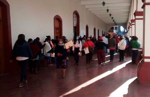 Se compromete DIF Chilapa a entregar despensas en comunidades