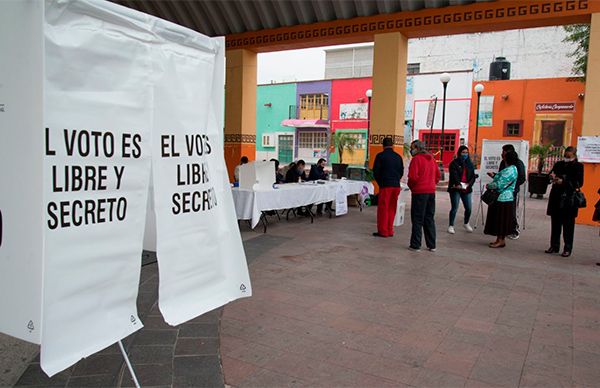 El voto unido y organizado, la mejor arma del pueblo pobre