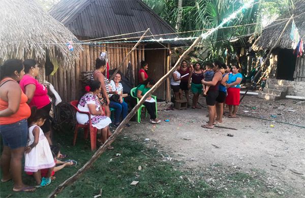 Crece capital social de Antorcha en Zona Maya de Tulum