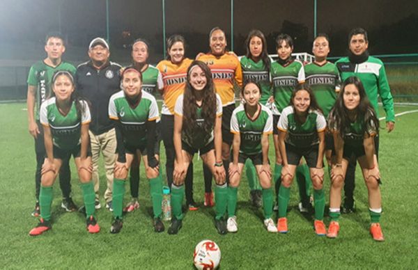 Una victoria más para el selectivo femenil de futbol del IDSDM