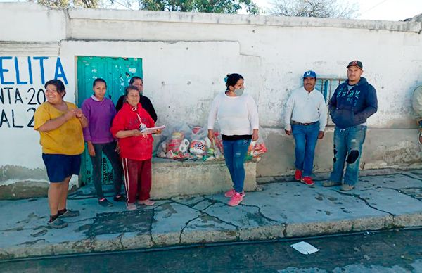 Antorcha organiza y apoya a las familias de Villa de la Paz