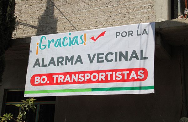 Chimalhuacán extiende programa municipal Alarmas Vecinales