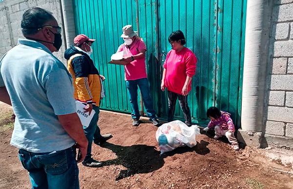 Entrega Antorcha apoyos en Huejotzingo