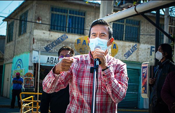 Antorcha lleva jornada de sanitización en Chalco