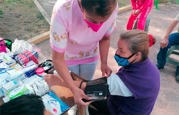 Ayuda Antorcha con jornadas médicas gratuitas en Chalco