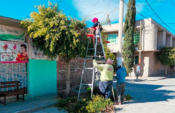 Realizan jornadas de limpieza en el Barrio Tlatel Xochitenco