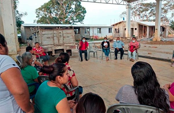 Avalan en el Istmo que desde hace 47 años, Antorcha trabaja junto al pueblo