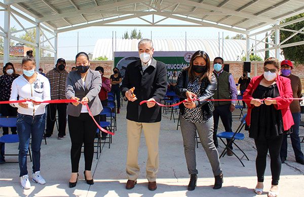 La lucha de Antorcha logra mejores instalaciones educativas en Chimalhuacán