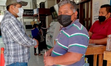 Antorchistas solicitan apoyo para reparar calles en Rioverde
