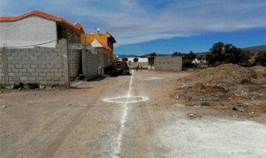 Amplían alcantarillado sanitario en Cañada Morelos