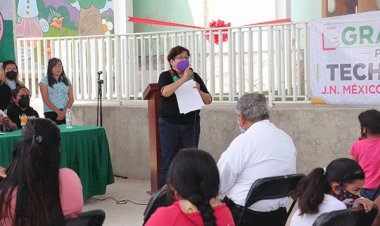 Inauguran nuevo comedor comunitario en Ejido de Santa María Chimalhuacán