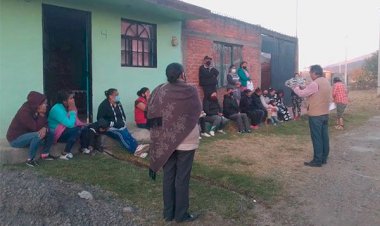 En Paracho, familias buscan luchar de la mano de Antorcha