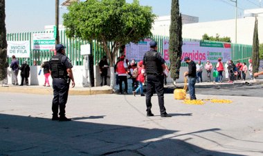Policía de Chimalhuacán despliega megaoperativo durante Campaña de Vacunación