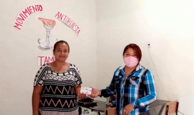 Antorcha entrega medicamentos a pacientes de Tamuín