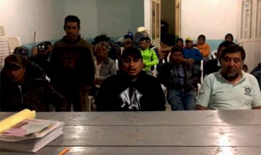 Antorchistas de La Montaña manifiestan su solidaridad con colonos de Chilpancingo
