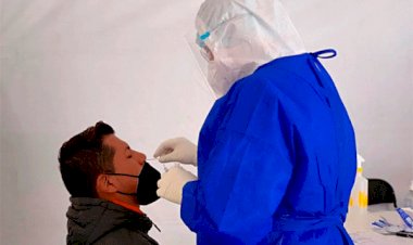 Antorcha combate pandemia en Los Reyes La Paz