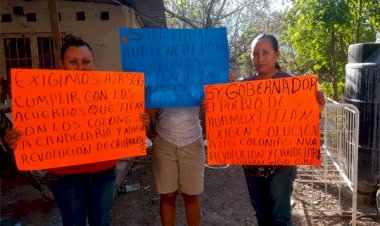 Huamuxtitlán refrenda apoyo a antorchistas de Chilpancingo