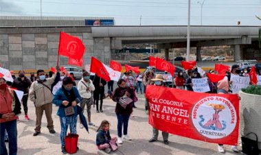Antochistas de Querétaro piden solución a pliego petitorio
