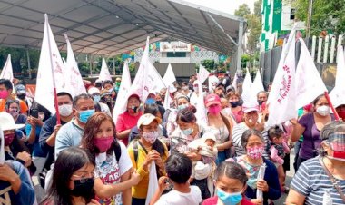 Antorchistas de Iztapalapa exigen solución a demandas de servicios básicos