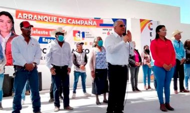 Gran arranque de campaña de Celeste Mata Esparza, candidata a la presidencia municipal de Santo Domingo
