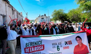 Dispuesta a trabajar en proyecto Nuevo Charcas: Berenice de la Rosa