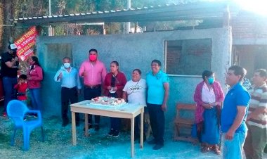 Habitantes de comunidad de Tzintzuntzan celebran dos años de organización y lucha