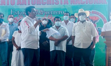Se suma Antorcha a campaña del candidato a gobernador Mario Moreno