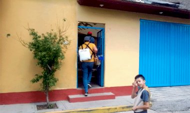 Contra la covid Antorcha promueve la desinfección de viviendas en Nicolás Romero