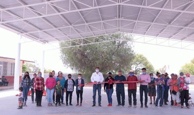 Inauguración de importante obra del sector educativo en Villa de Ramos