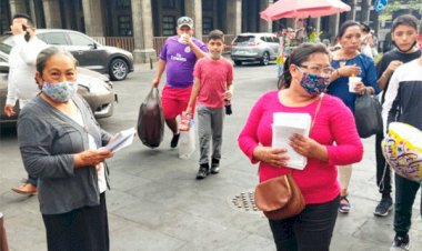 Con volantes visibilizan mal gobierno de Cuauhtémoc Blanco
