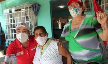 Cada vez más habitantes se suman al proyecto encabezado por Janeth García Cruz