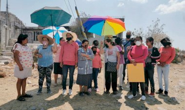 Piden apoyo de Antorcha en colonia Artículo 1º