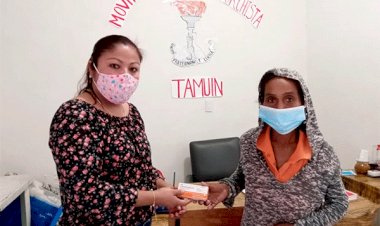 Antorcha realizó la gestión y entrega de medicamentos en Tamuín