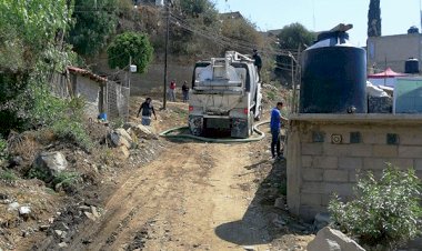 Antorcha logra servicio de vactor en Los Reyes La Paz