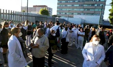 Antorchistas guanajuatenses exigen vacunación para médicos privados