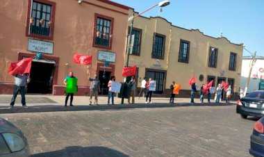 Antorchistas denuncian incongruencias del gobierno de Corregidora, Querétaro