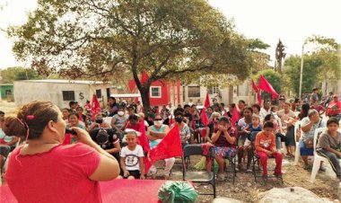 Comunidad antorchista defiende nueva escuela en Campeche