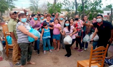 Antorcha gestiona despensas para familias vulnerables de Hermosillo