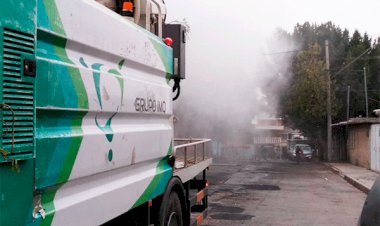 En Granjas de Guadalupe Antorcha gestiona la sanitización de calles
