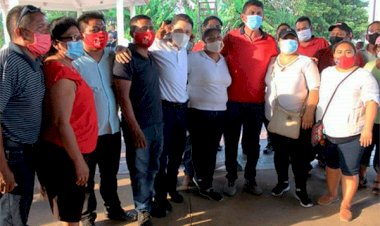 Respalda Antorcha a “Chepe” Contreras a la alcaldía de Bacalar