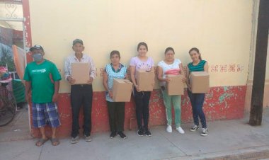 Familias de Irapuato reciben apoyo alimentario