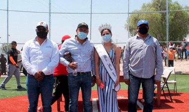 Arrancó torneo de béisbol en la cabecera municipal de Charcas
