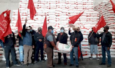 Antorcha Campesina continúa apoyando al agro con fertilizante subsidiado