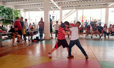 Prepara Antorcha a boxeadores de alto rendimiento en Iztapalapa