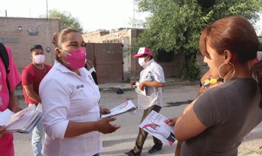 Reingeniería en San Pedro promete Oralia Jiménez a favor de los pobres