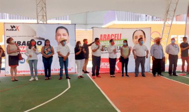 ¡Araceli García inicia campaña en Tecomatlán!