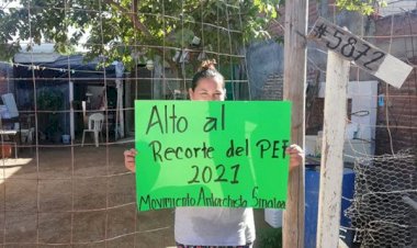 No al recorte presupuestal morenista PEF 2021