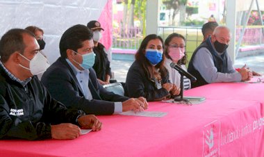 Inicia vacunación contra covid para personas de 50-59 años de edad, en Ixtapaluca