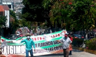 Con marcha mitin, Antorcha sigue exigiendo audiencia con el gobernador