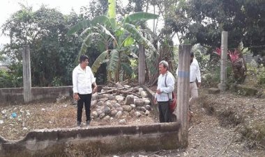 Antorchistas realizan recorrido de inicio de obras